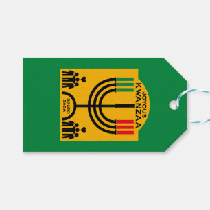 Kwanzaa Umoja Gift Tags