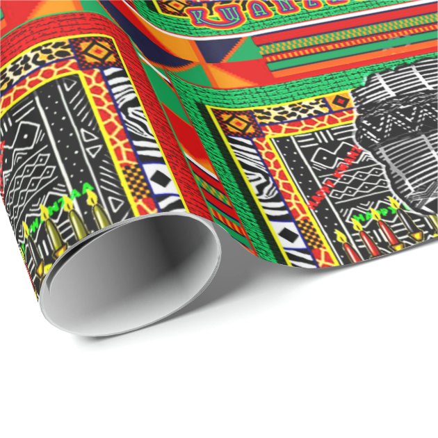 Kwanzaa Wrapping Paper | Zazzle