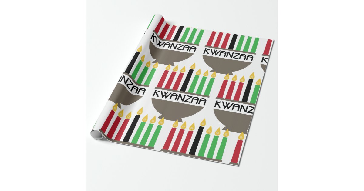 Kwanzaa Wrapping Paper | Zazzle