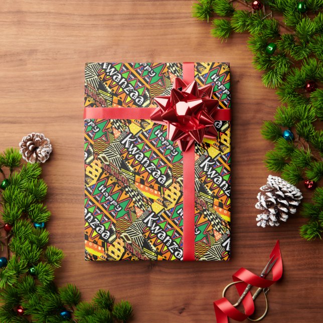 Kwanzaa Wrapping Paper (Holiday Gift)