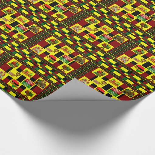 Kwanzaa Wrapping Paper Zazzle