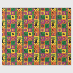 Kwanzaa Wrapping Paper | Zazzle