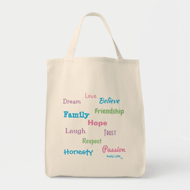 Kwig Life TM Tote Bag (Front)