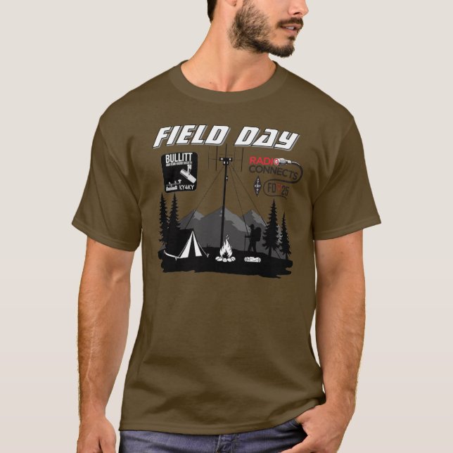 KY4KY B.A.R.S ARRL Field Day '25 T-Shirt (Front)
