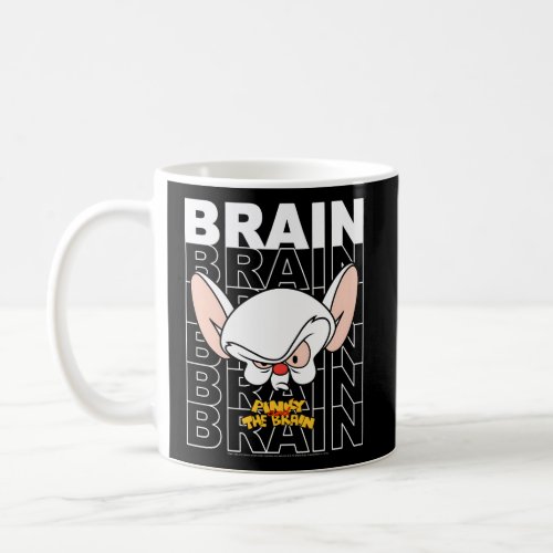 Ky And The Brain Text Stack Big Face Coffee Mug