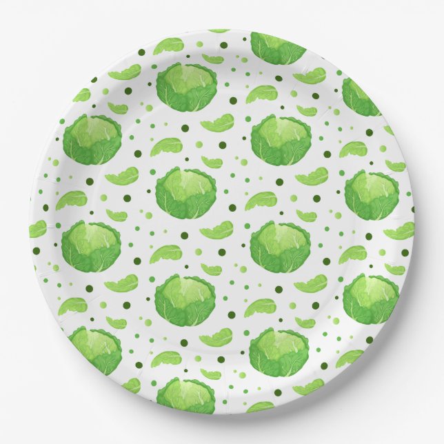 Kyabetsu Paper Plates (Front)