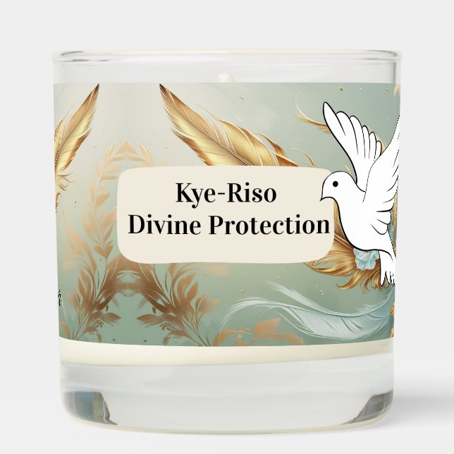 Kye-Riso  Divine Protection Scented Candle (Right)