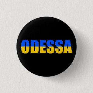 Kyiv Ukraine flag Button