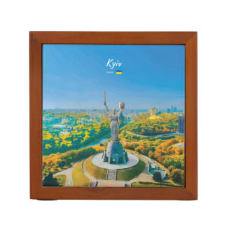 Kyiv, Ukraine - Mother Ukraine Monument Desk Organizer