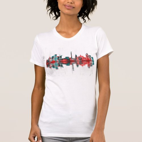 Kyiv Ukraine Skyline T_Shirt