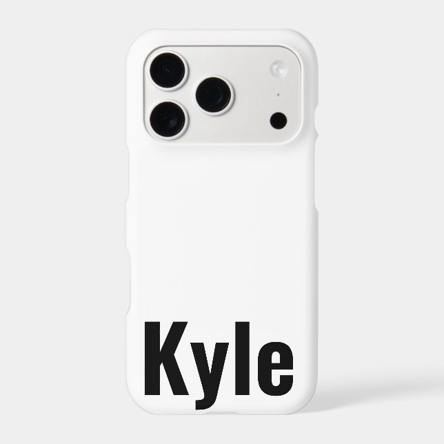 Kyle Mens Name, Iphone Case (Back)