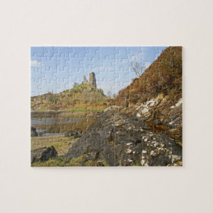 Kyleakin, Scotland. The ancient ruins of Jigsaw Puzzle