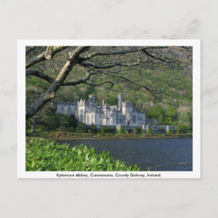 Kylemore Abbey, Connemara, Co. Galway Postcard