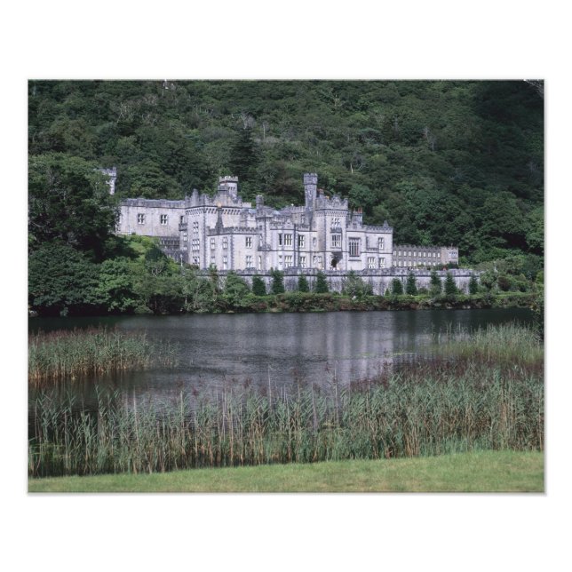 Kylemore Abbey, Connemara, County Galway, Photo Print (Front)