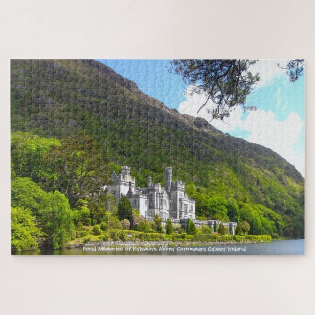 Kylemore Abbey Connemara Galway Ireland. Jigsaw Pu Jigsaw Puzzle (Horizontal)