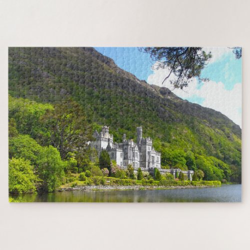 Kylemore Abbey Connemara Galway Ireland Jigsaw Puzzle