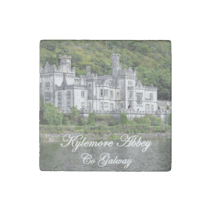 Kylemore Abbey, Galway, Ireland, Irish, Stone Magnet