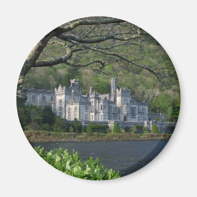 Kylemore Abbey In The Connemara Ireland Magnet (Front)