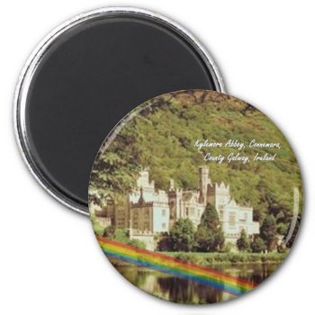 Kylemore Abbey Ireland - Design #2 Magnet by 4westies at Zazzle