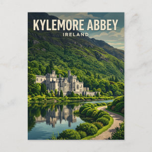Kylemore Abbey Ireland Postcard