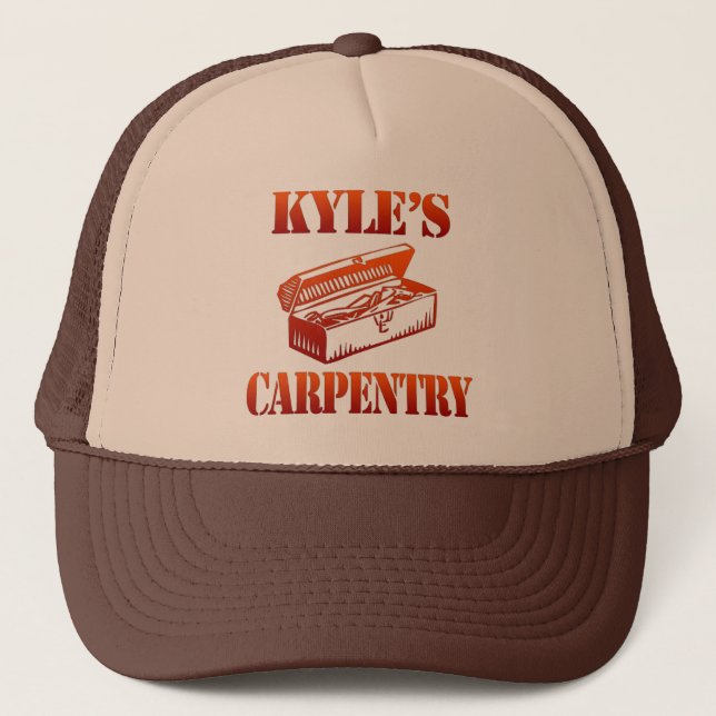 Kyle's Carpentry Trucker Hat (Front)
