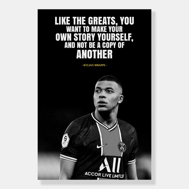 Kylian Mbappe Foam Boards (Front)