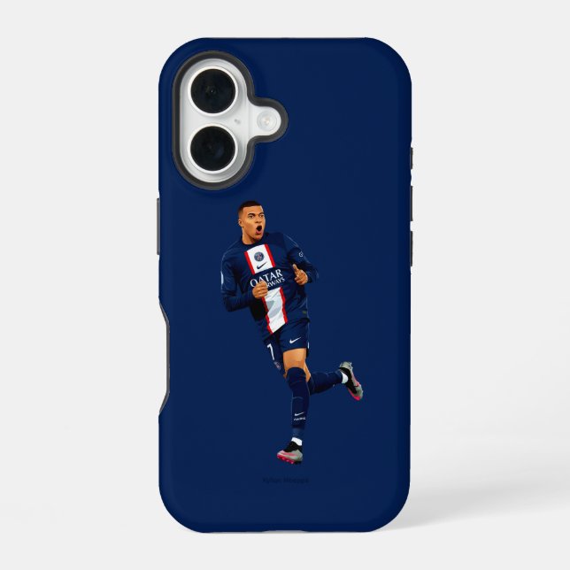 Kylian Mbappé - PSG iPhone Case (Back)