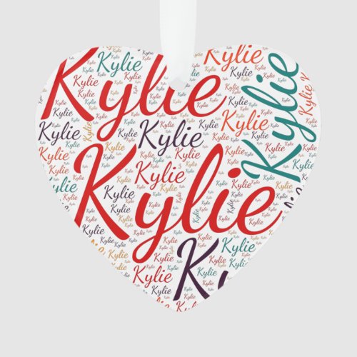 Kylie Ornament