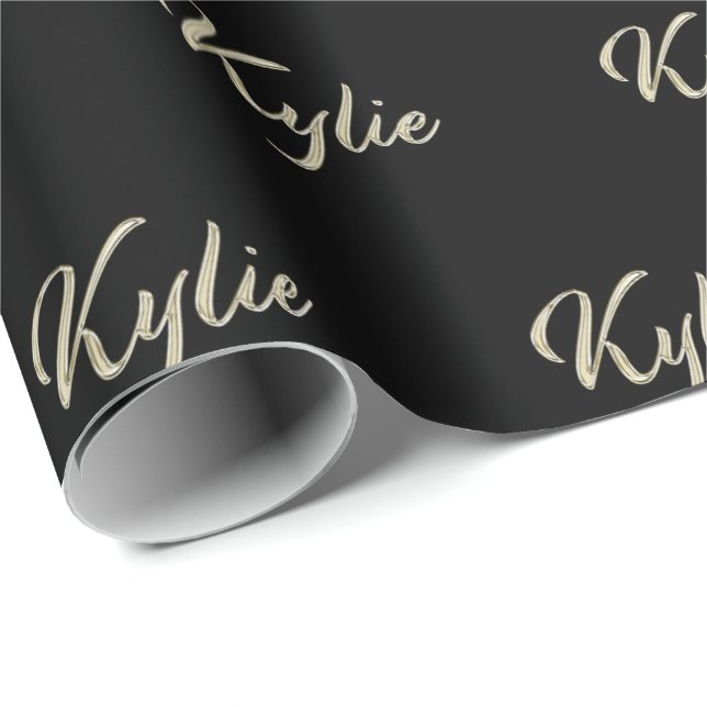 Kylie white Handwriting Gift Paper (Roll Corner)