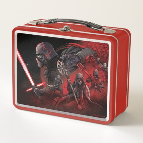 Kylo Ren  The Knights of Ren Illustration Metal Lunch Box