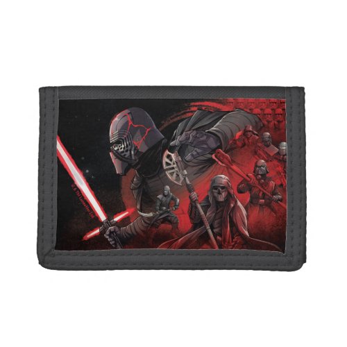 Kylo Ren  The Knights of Ren Illustration Trifold Wallet