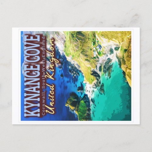 KYNANCE COVE _ CORNWALL ENGLAND UK POSTCARD