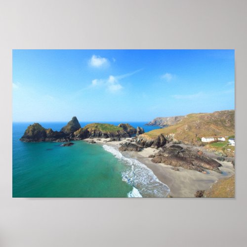 Kynance Cove Poster