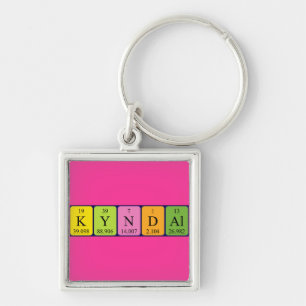 Kyndal periodic table name keyring