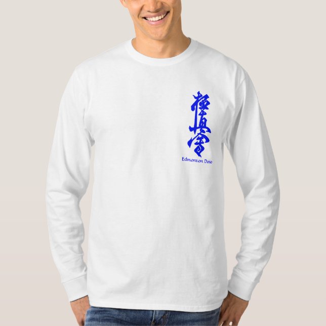 Kyokushin Edmonton Dojo T-Shirt - Long Sleeve (Front)