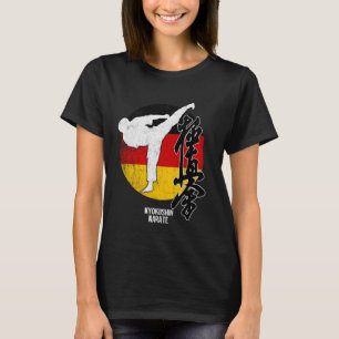 Kyokushin Germany Karate german flag Kyokushinkai  T-Shirt