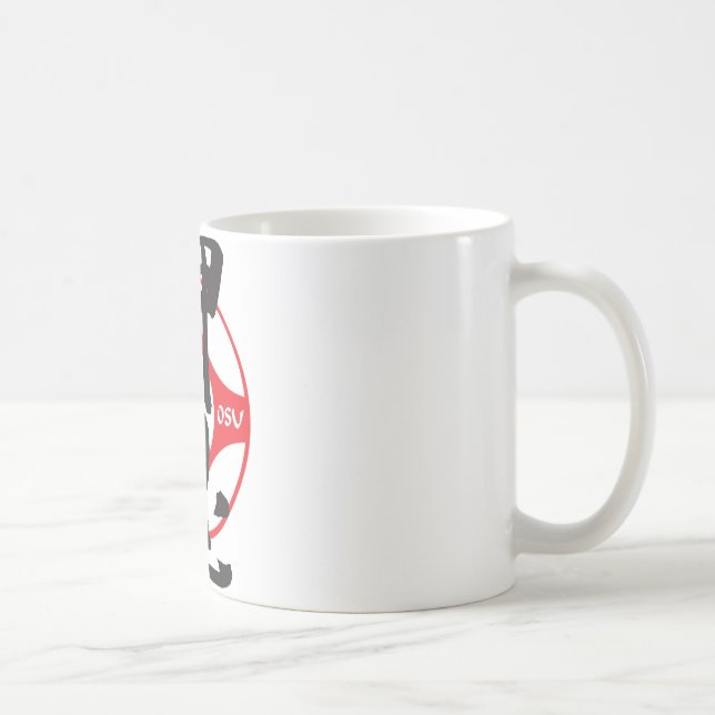 Kyokushin kanku OSU Coffee Mug (Right)