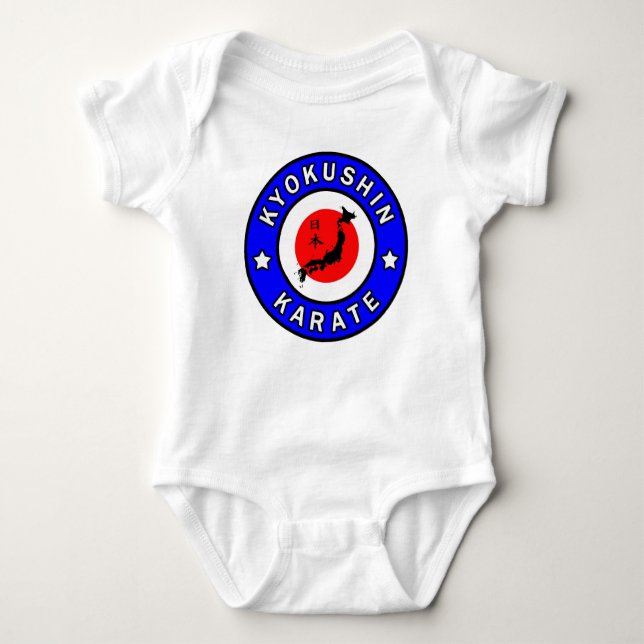Kyokushin Karate Baby Bodysuit (Front)