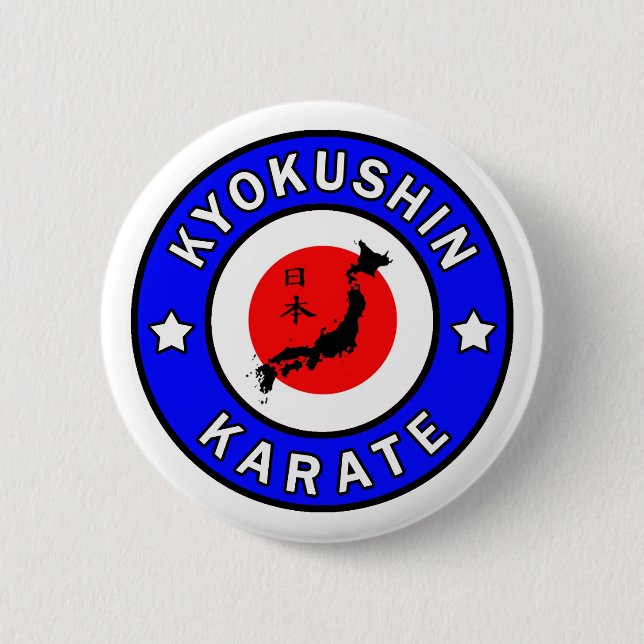 Kyokushin Karate Button (Front)