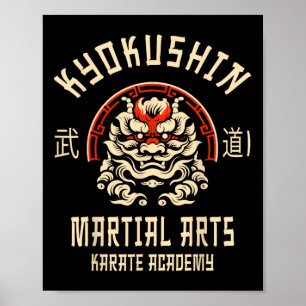 Kyokushin Karate Japanese Martial Arts Poster
