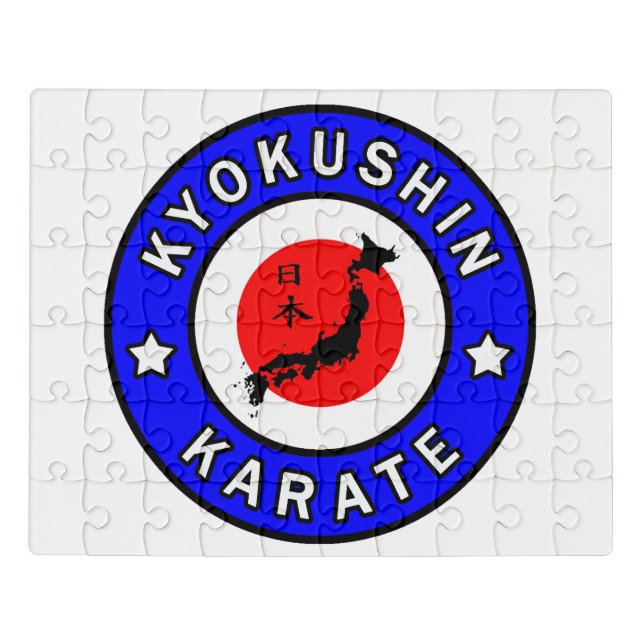 Kyokushin Karate Jigsaw Puzzle (Puzzle Horizontal)