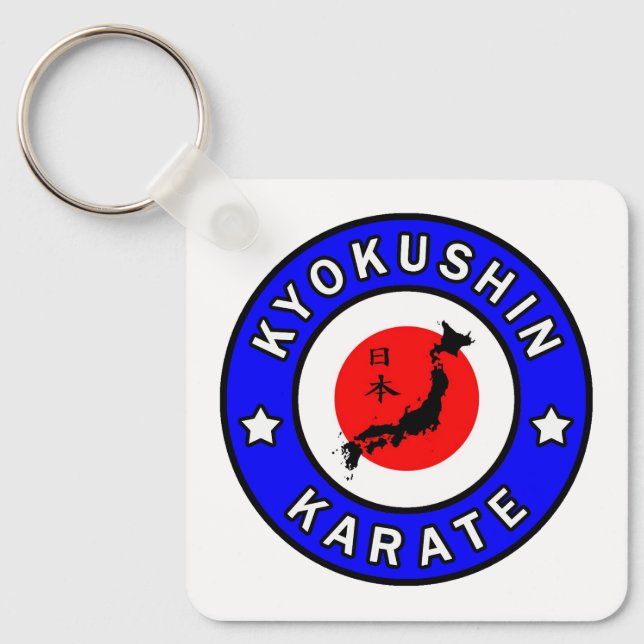 Kyokushin Karate Keychain (Front)