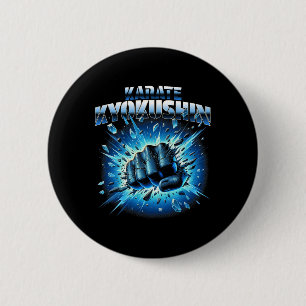 Kyokushin Karate Kyokushinkai Oyama Discipline Res Button