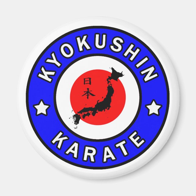 Kyokushin Karate Magnet (Front)
