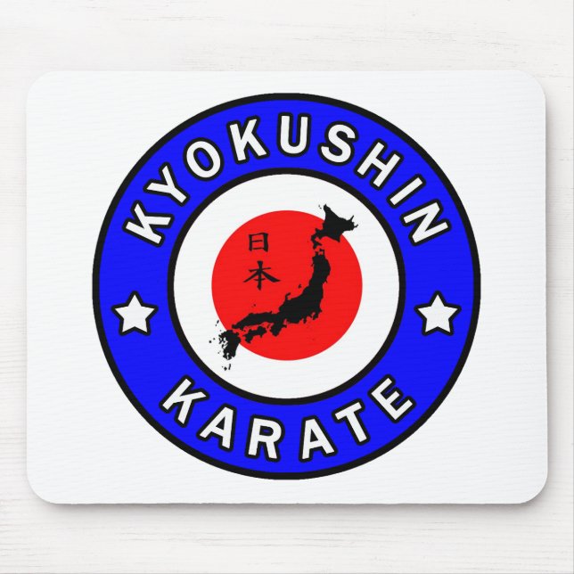 Kyokushin Karate Mouse Pad (Front)