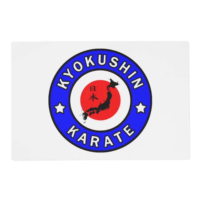 Kyokushin Karate Placemat (Front)