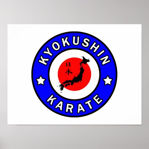 Kyokushin Karate Poster