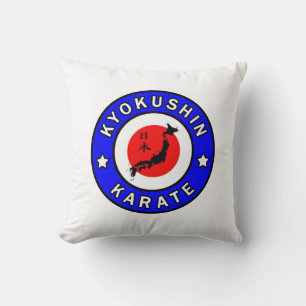 Kyokushin Karate Throw Pillow