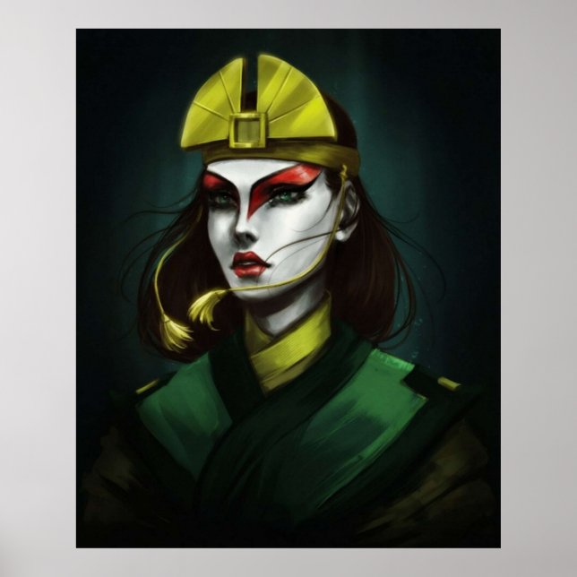 Kyoshi Avatar Poster (Front)