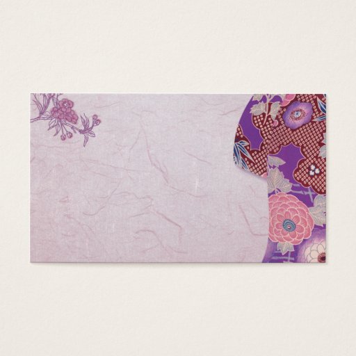 Customizable kyoto business card